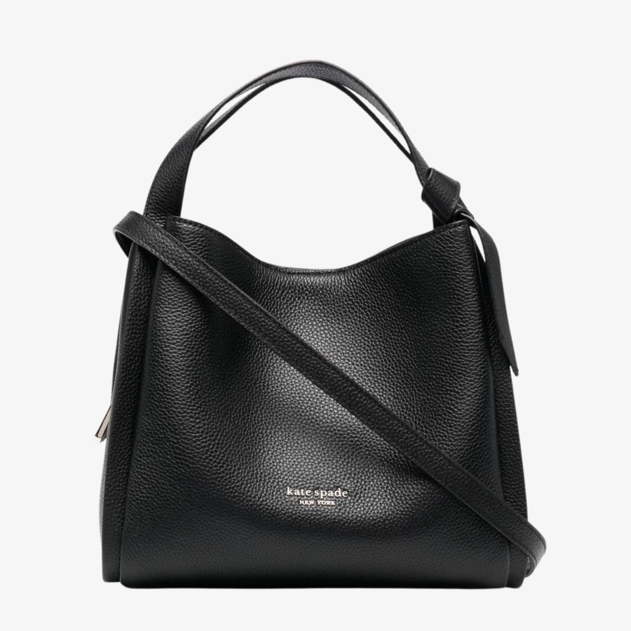 Handbags Kate Spade | Kate Spade Knott Black Crossbody Tote