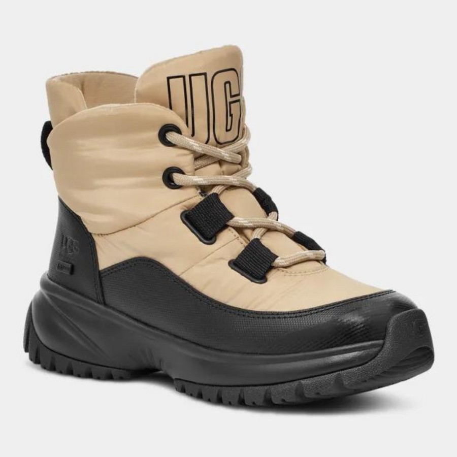 Boots UGG | Ugg Yose Mustard Seed Puffer Lace Boots