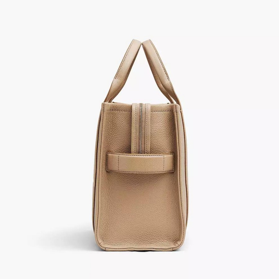 Handbags Marc Jacobs | Marc Jacobs Camel Medium Leather Tote Bag