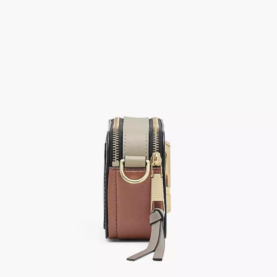 Handbags Marc Jacobs | Marc Jacobs Snapshot Cement/Multi Crossbody Bag