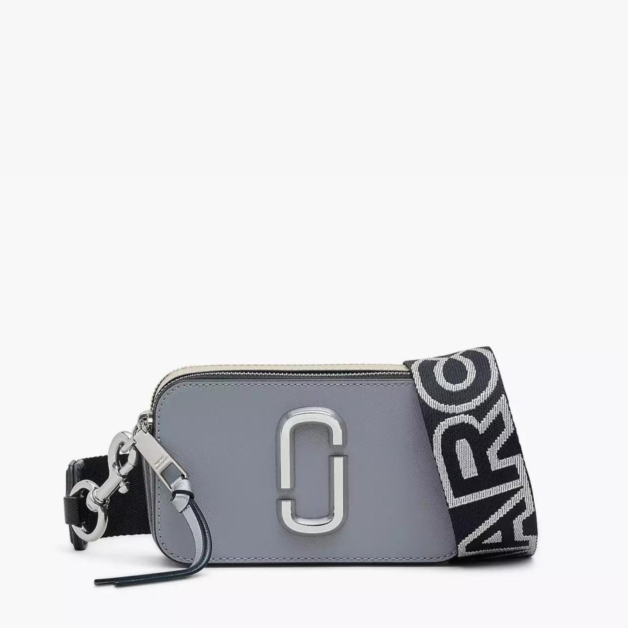 Handbags marc jacobs | Marc Jacobs Wolf Grey Snapshot Crossbody Bag